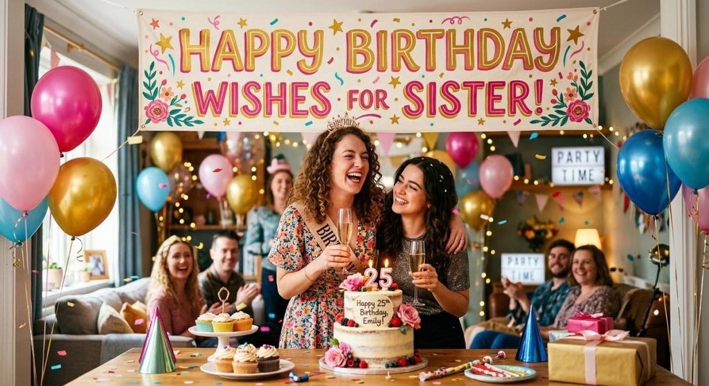 happy birthday wishes for sister
