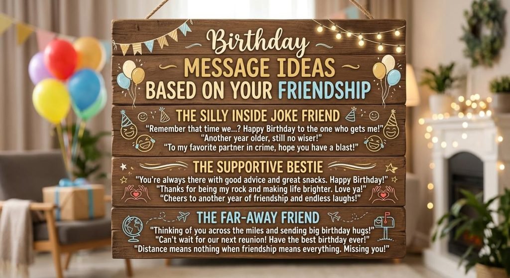 touching birthday message to a best friend 
